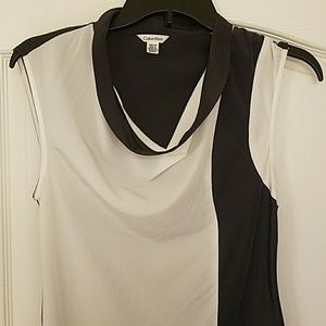 Calvin Klein sleeveless blouse
